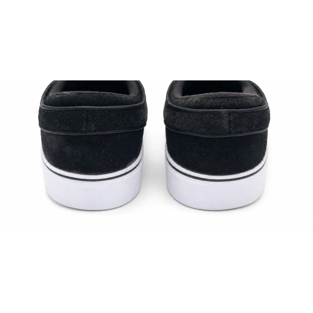 Nike SB Stefan Janoski+ Slip Men's Size 8 Black White Skate Sneakers FN5893-001